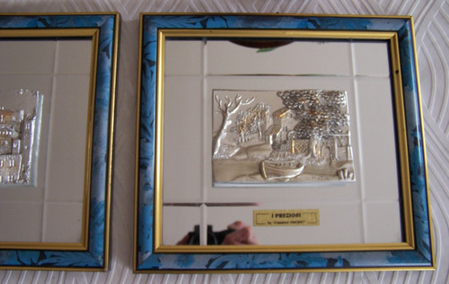 Cadre plaque tableau signé - cadre,