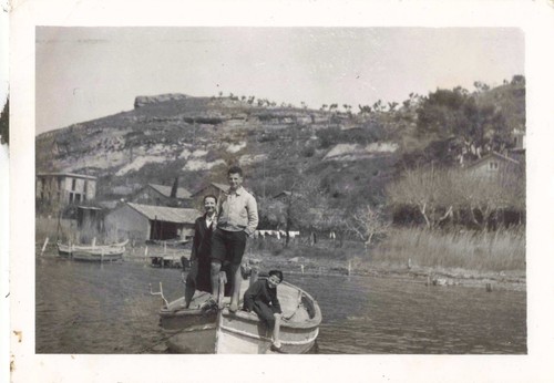 Ancienne photographie trio - trio, a