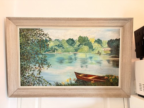 Tableau peinture huile sur - huile,