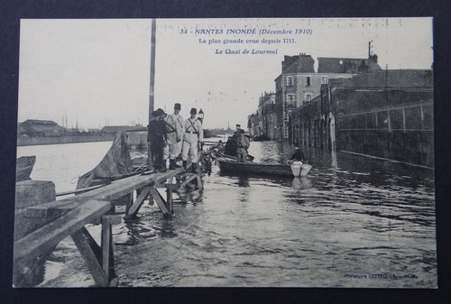 Cpa carte postale nantes - cpa,
