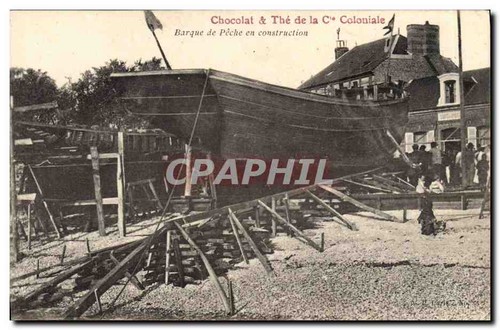 Barque pêche en - de,
