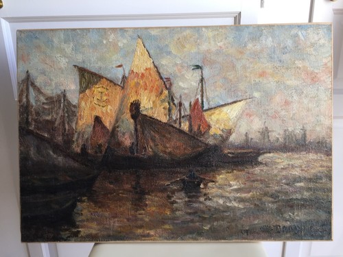 Ecole est xxème huile - ecole,
