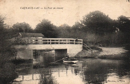 Cpa cazeaux lac - cpa, 33